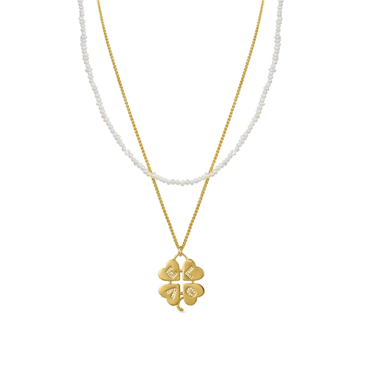 Collar Soin acabado en Oro Amarillo De 18 Quilates - Soin BLANCO