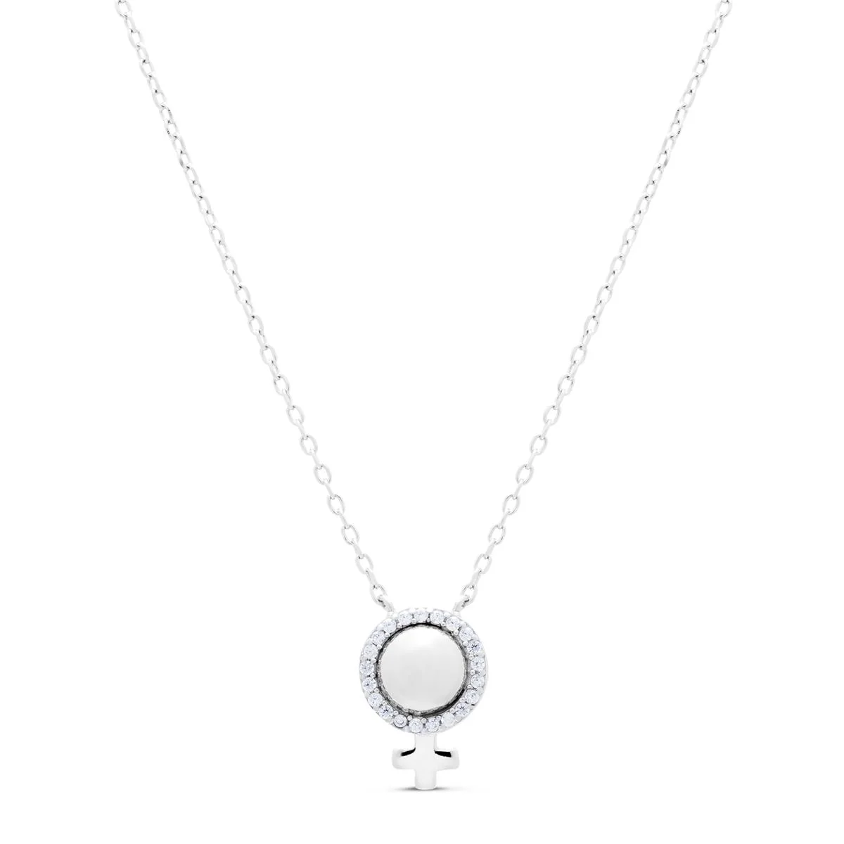Collar Stan Plata De Ley 925 - Stan BLANCO