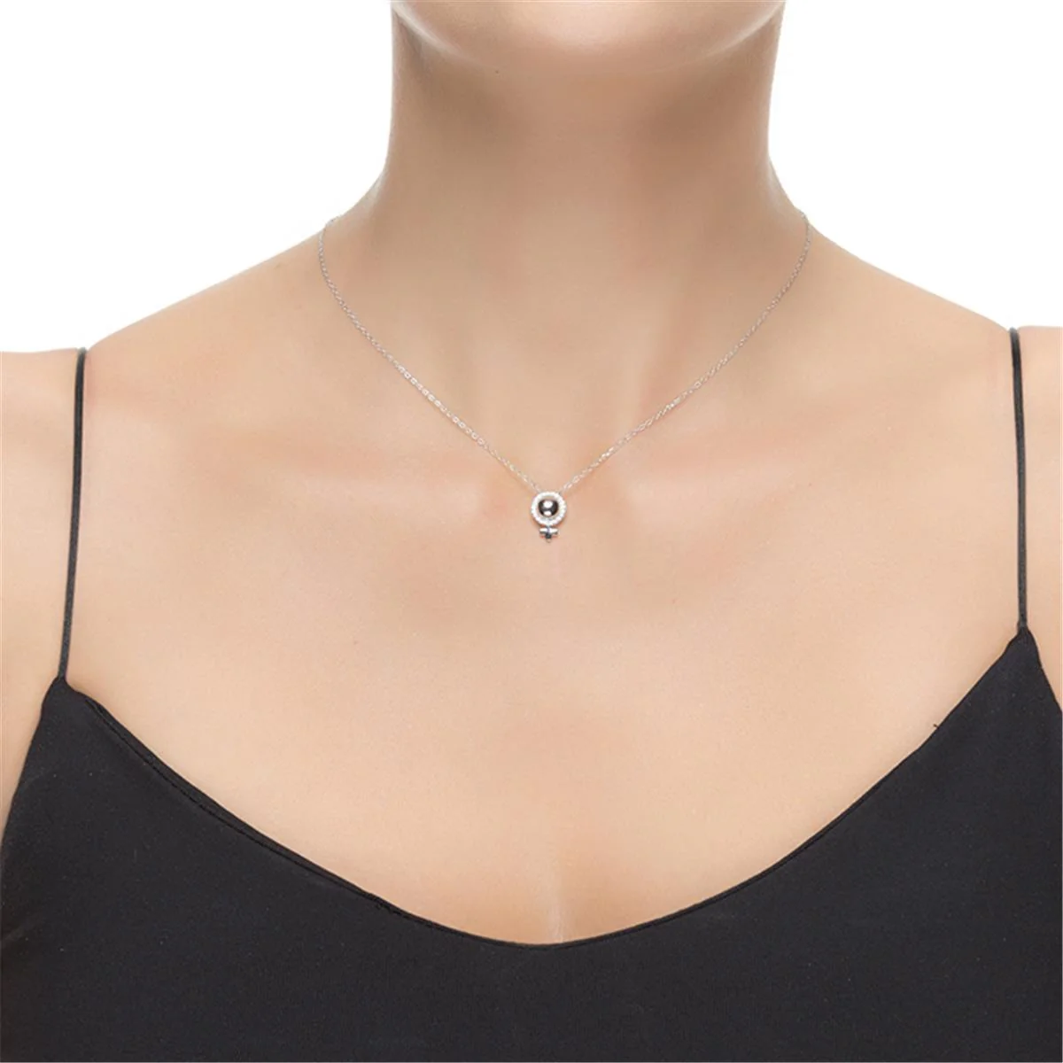 Collar Stan Plata De Ley 925 - Stan BLANCO - Image 2