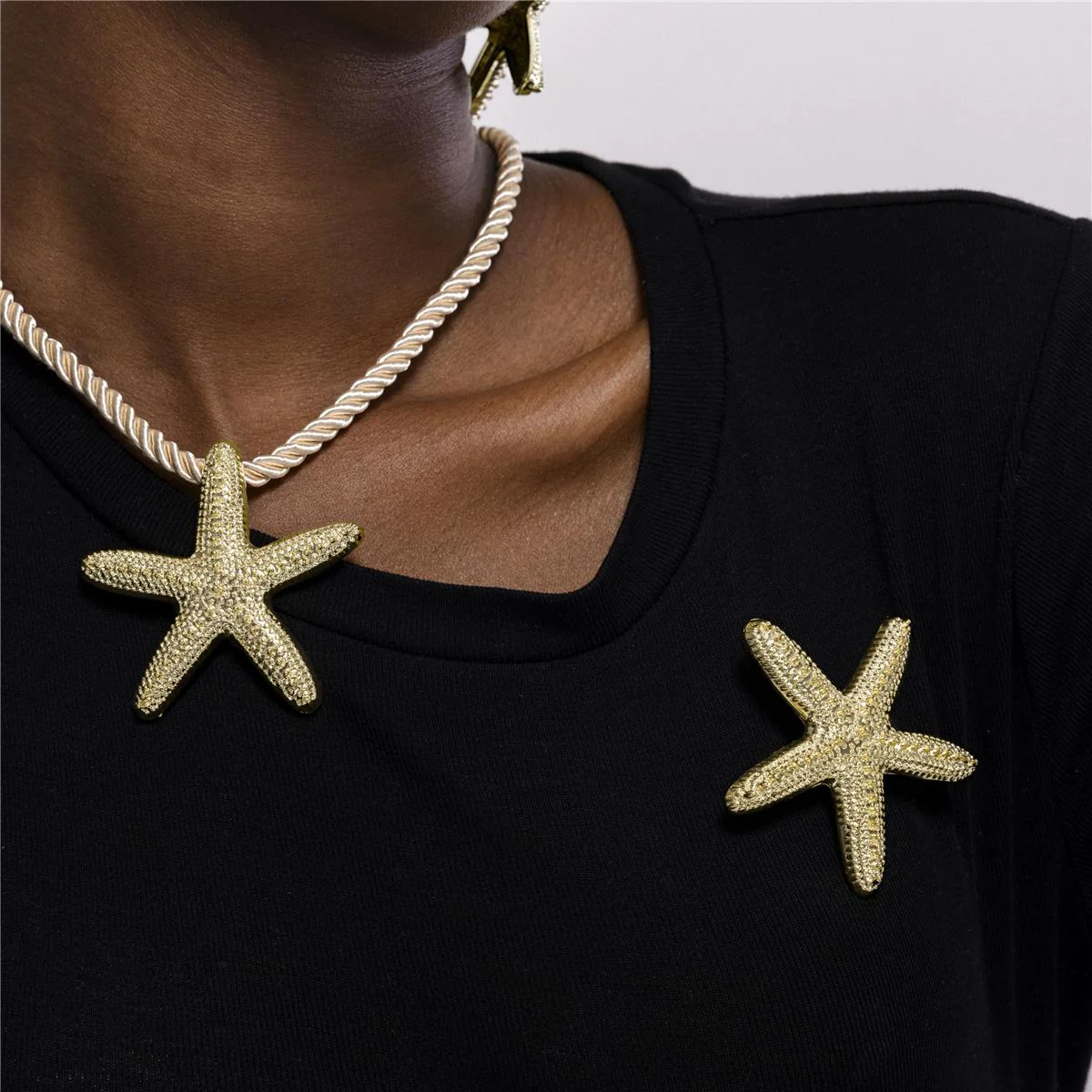 Collar Star acabado en oro amarillo 18K - Star AMARILLO - Image 3