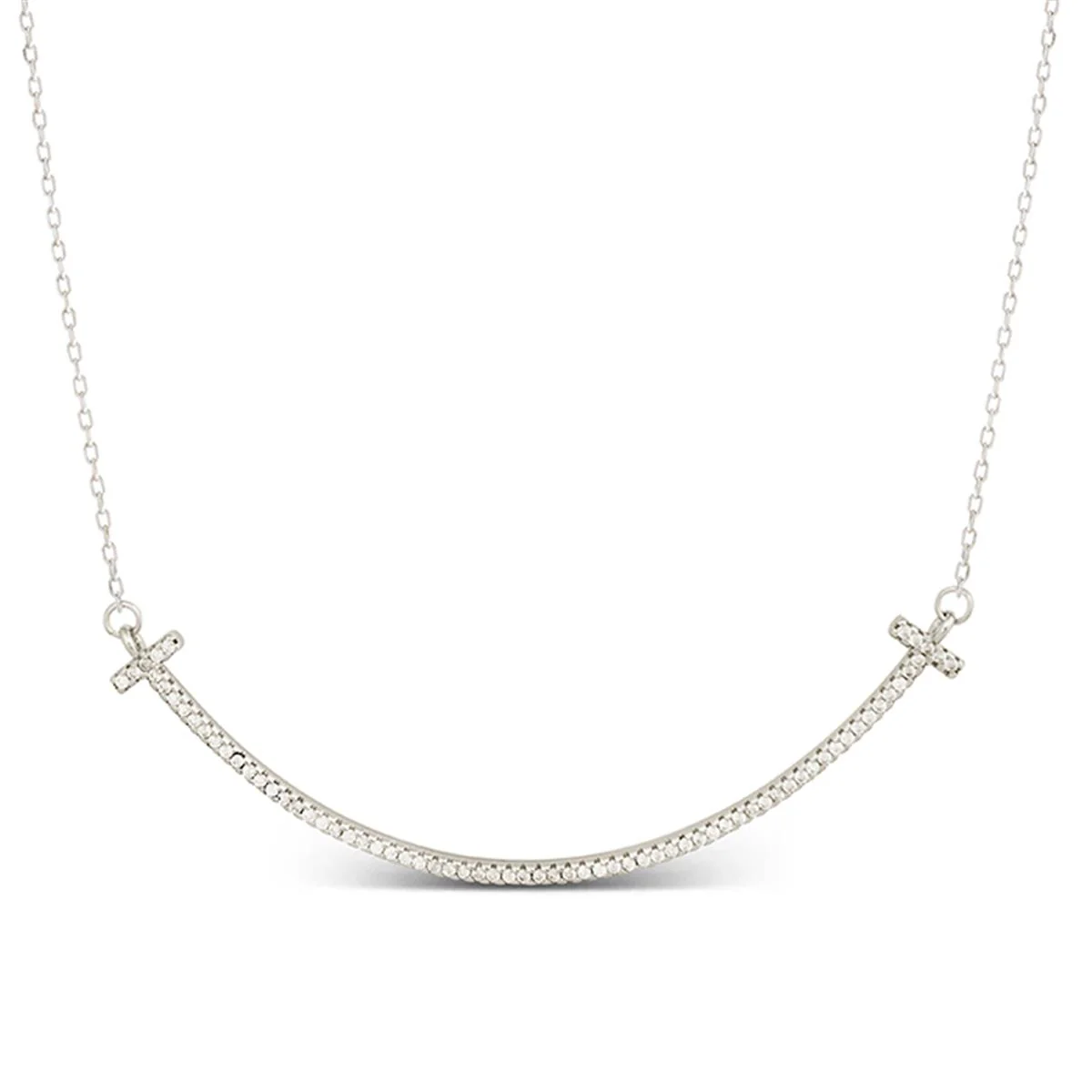 Collar Stega Plata De Ley 925 - Stega BLANCO