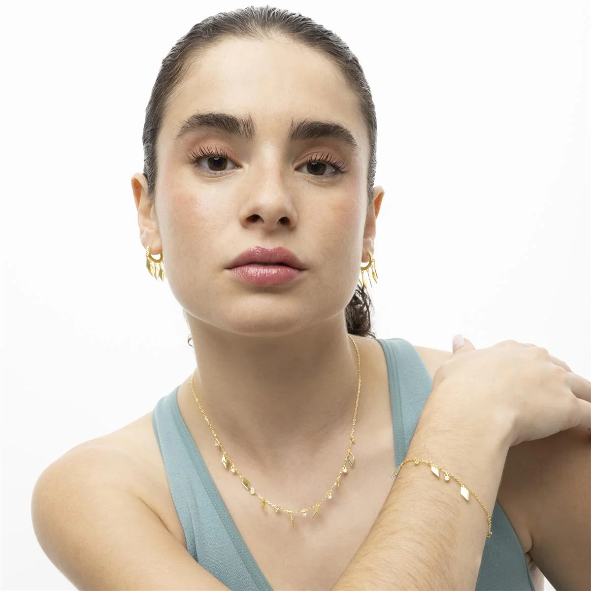 Collar Suki Plata de Ley 925 - Suki BLANCO - Image 3