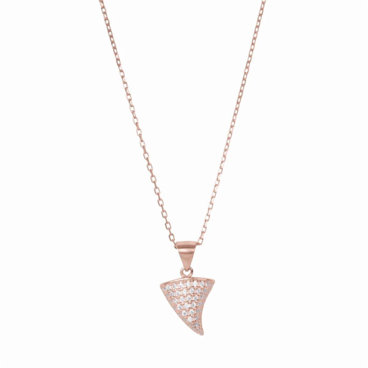 Colgante Superacion Plata, Oro Rosa y Cz - Superacion BLANCO