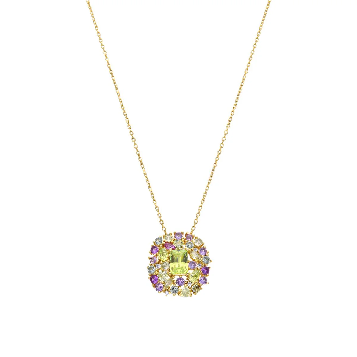 Collar Surlok Plata de Ley 925 - Surlok MULTICOLOR