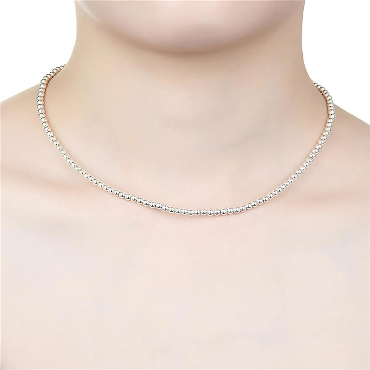 Collar Swithro acabado en Rodio - Swithro GRIS - Image 2