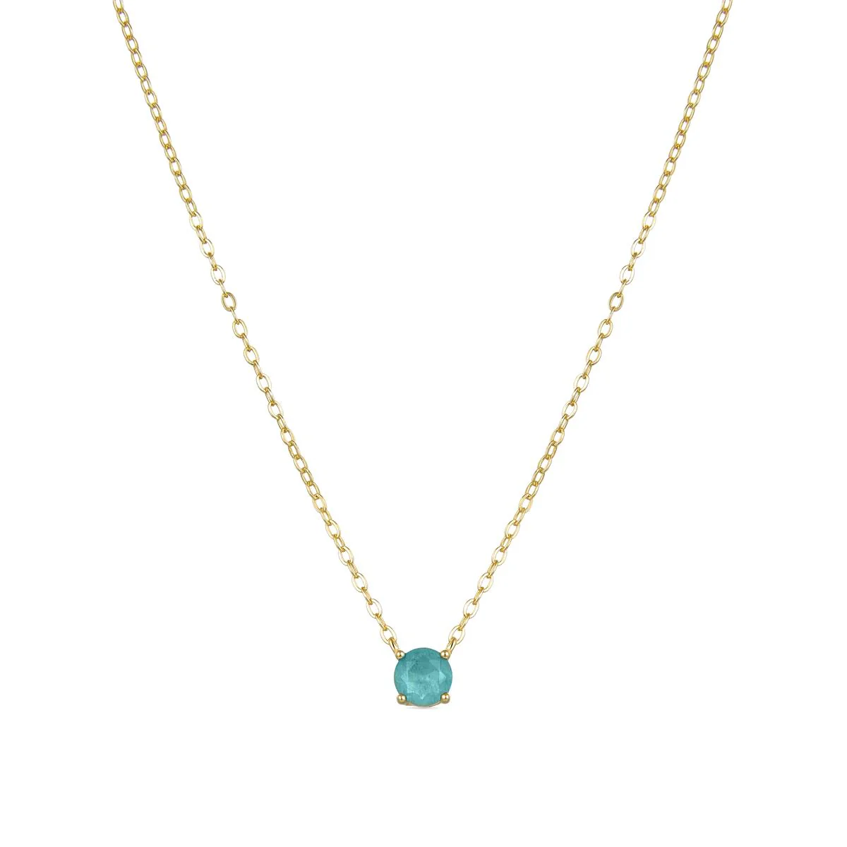 Collar Sydi Plata De Ley 925 - Sydi VERDE