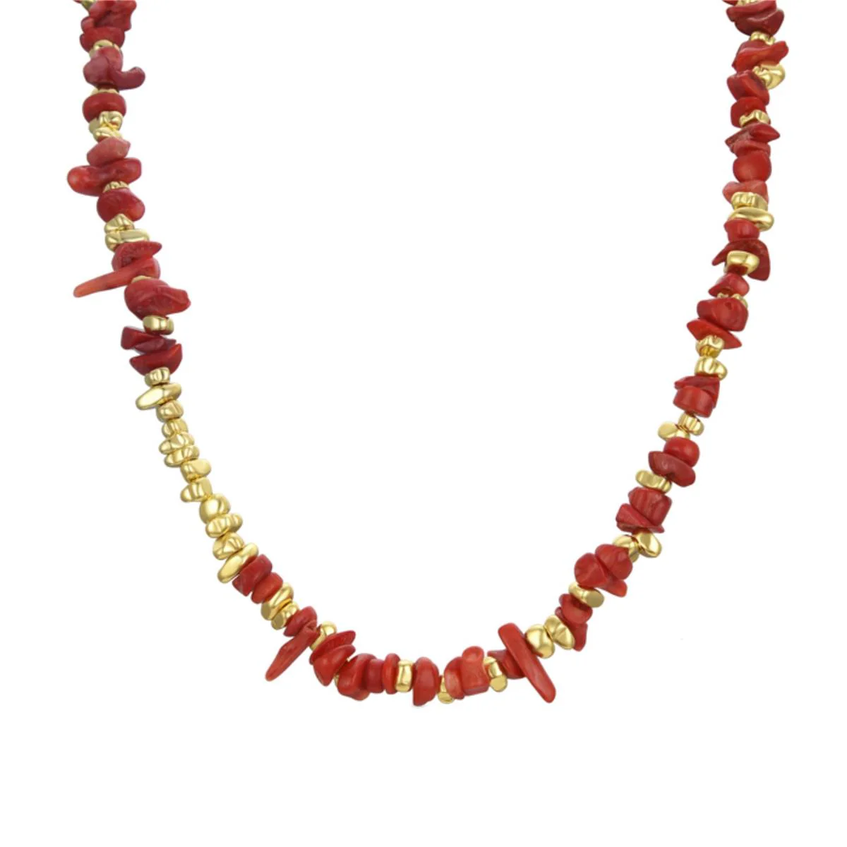 Collar Sygo acabado en Oro amarillo de 18 Quilates - Sygo ROJO