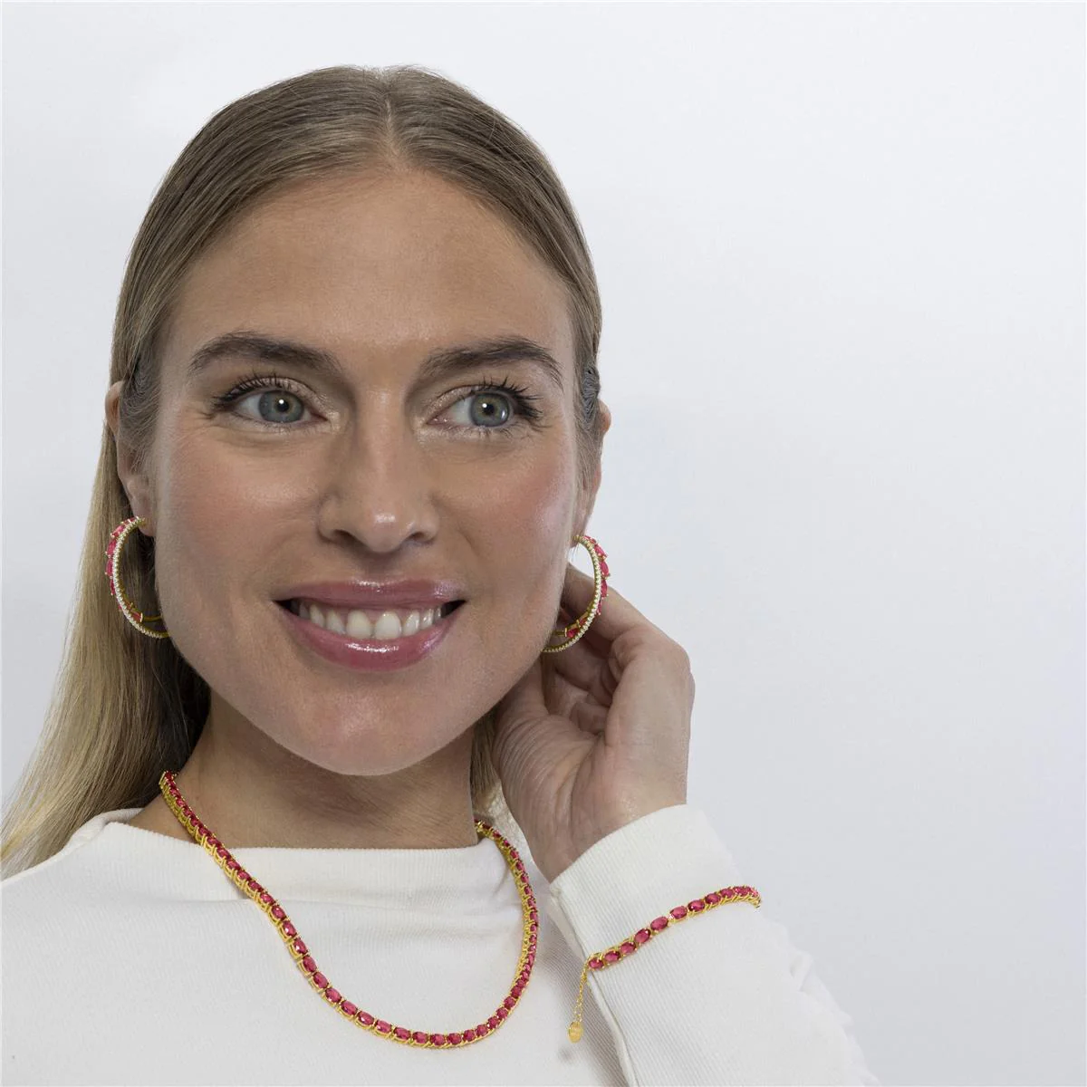 Collar Synaroz Plata de Ley 925 - Synaroz ROSA - Image 3