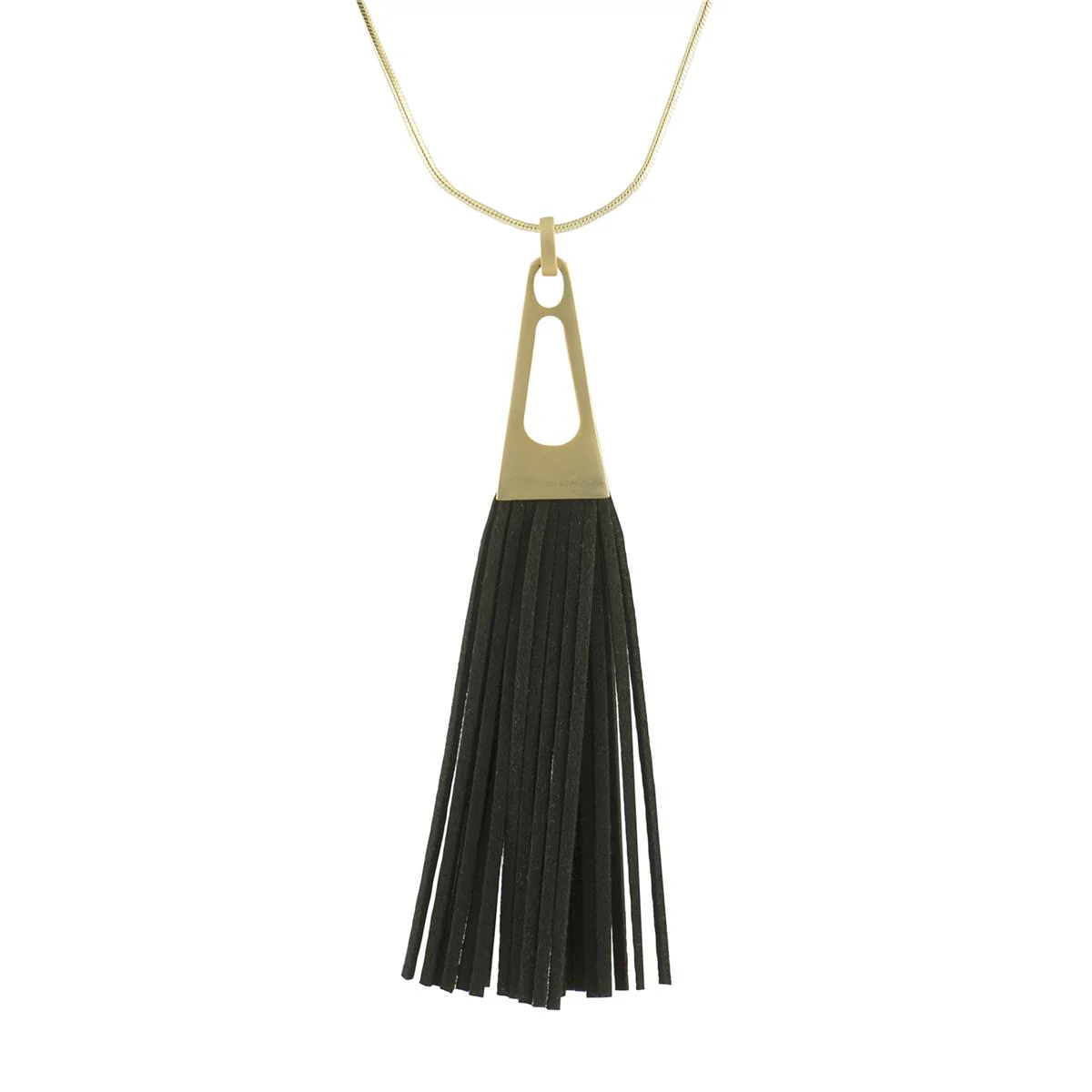 Collar Syringa acabado en Oro Amarillo de 18 Kts - Syringa NEGRO
