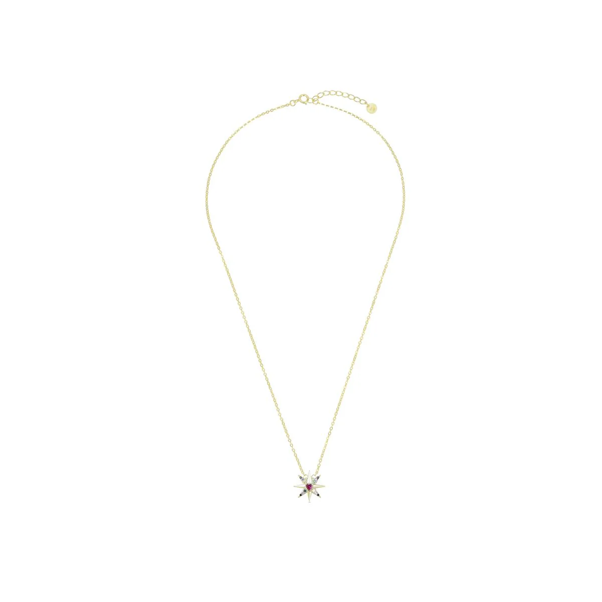 Collar Syrys Plata De Ley 925 - Syrys MULTICOLOR - Image 2