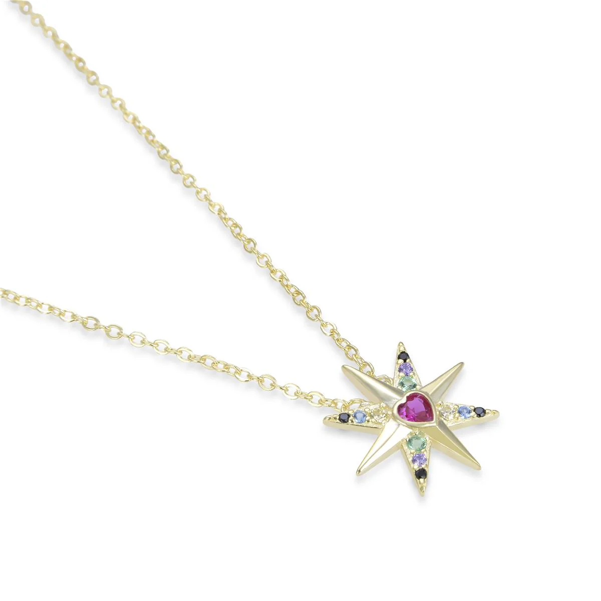 Collar Syrys Plata De Ley 925 - Syrys MULTICOLOR - Image 3
