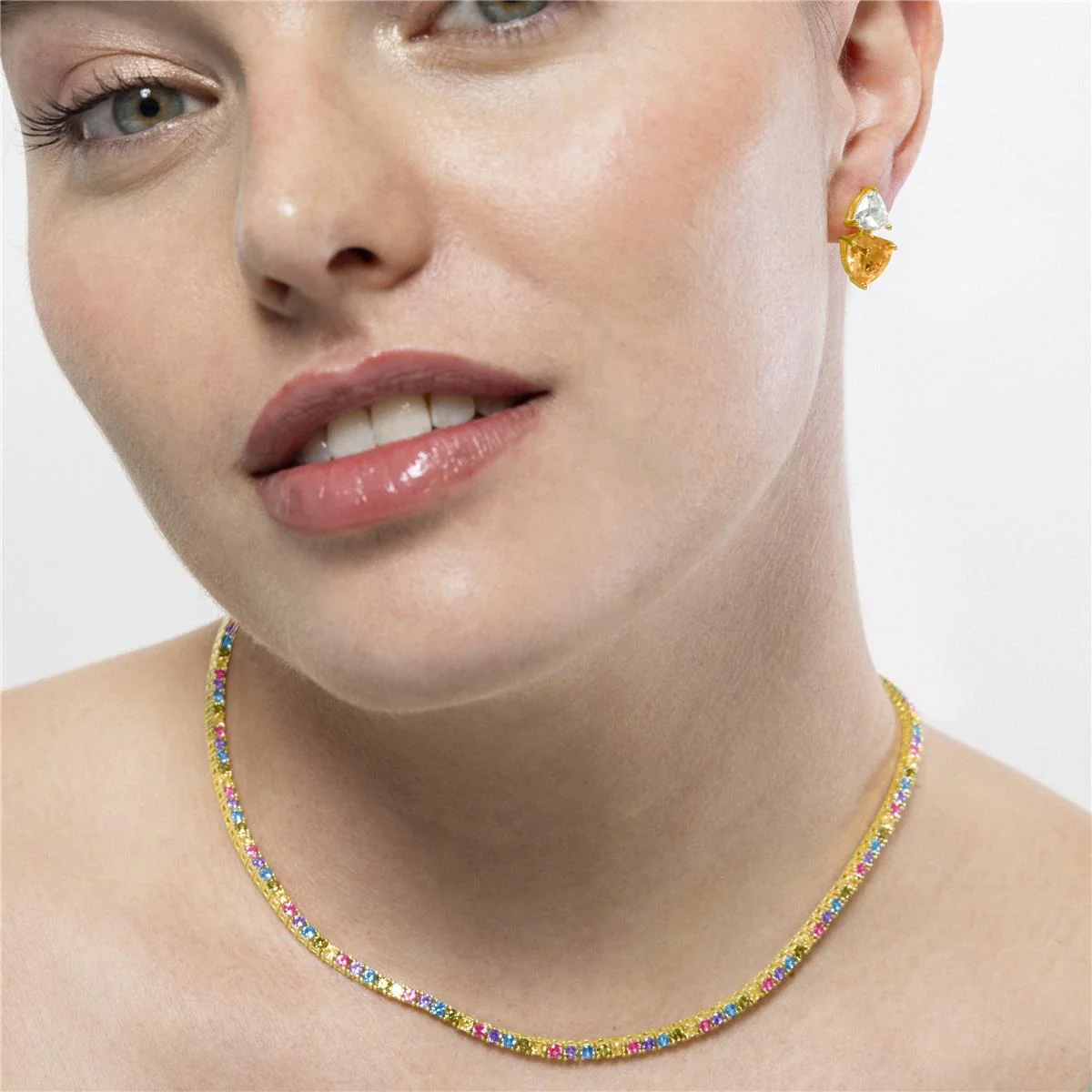 Collar Tahu Plata de Ley 925 - Tahu MULTICOLOR - Image 2