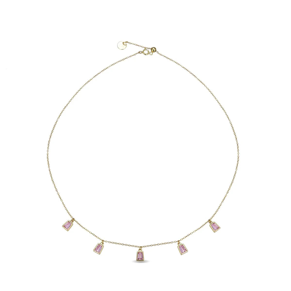 Collar Talba Plata De Ley 925 - Talba ROSA - Image 2