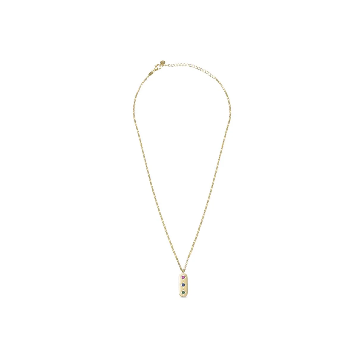 Collar Tawba Plata De Ley 925 - Tawba MULTICOLOR - Image 2