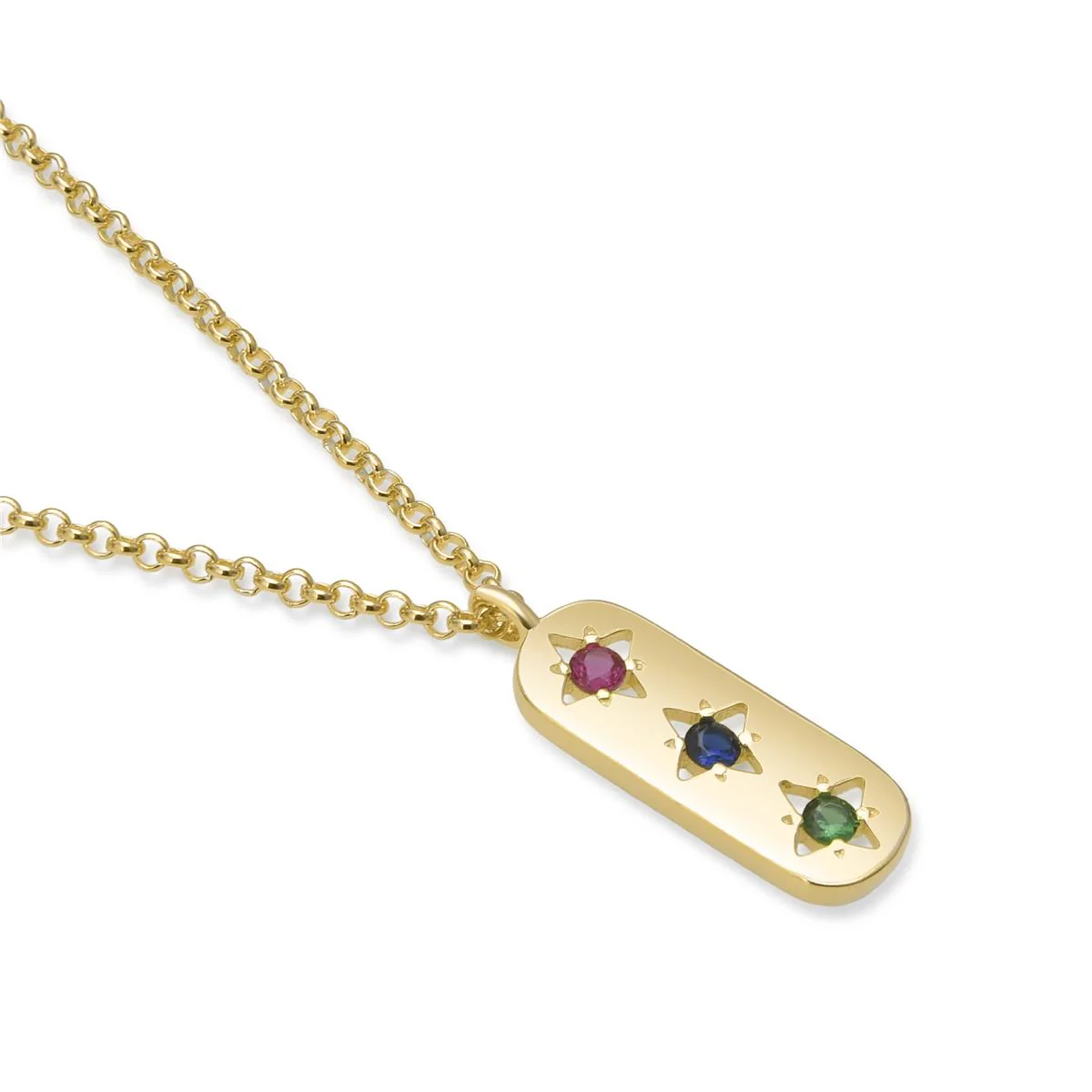Collar Tawba Plata De Ley 925 - Tawba MULTICOLOR - Image 3