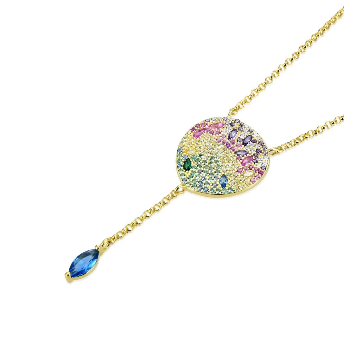 Collar Thallik Plata De Ley 925 - Thallik MULTICOLOR - Image 3