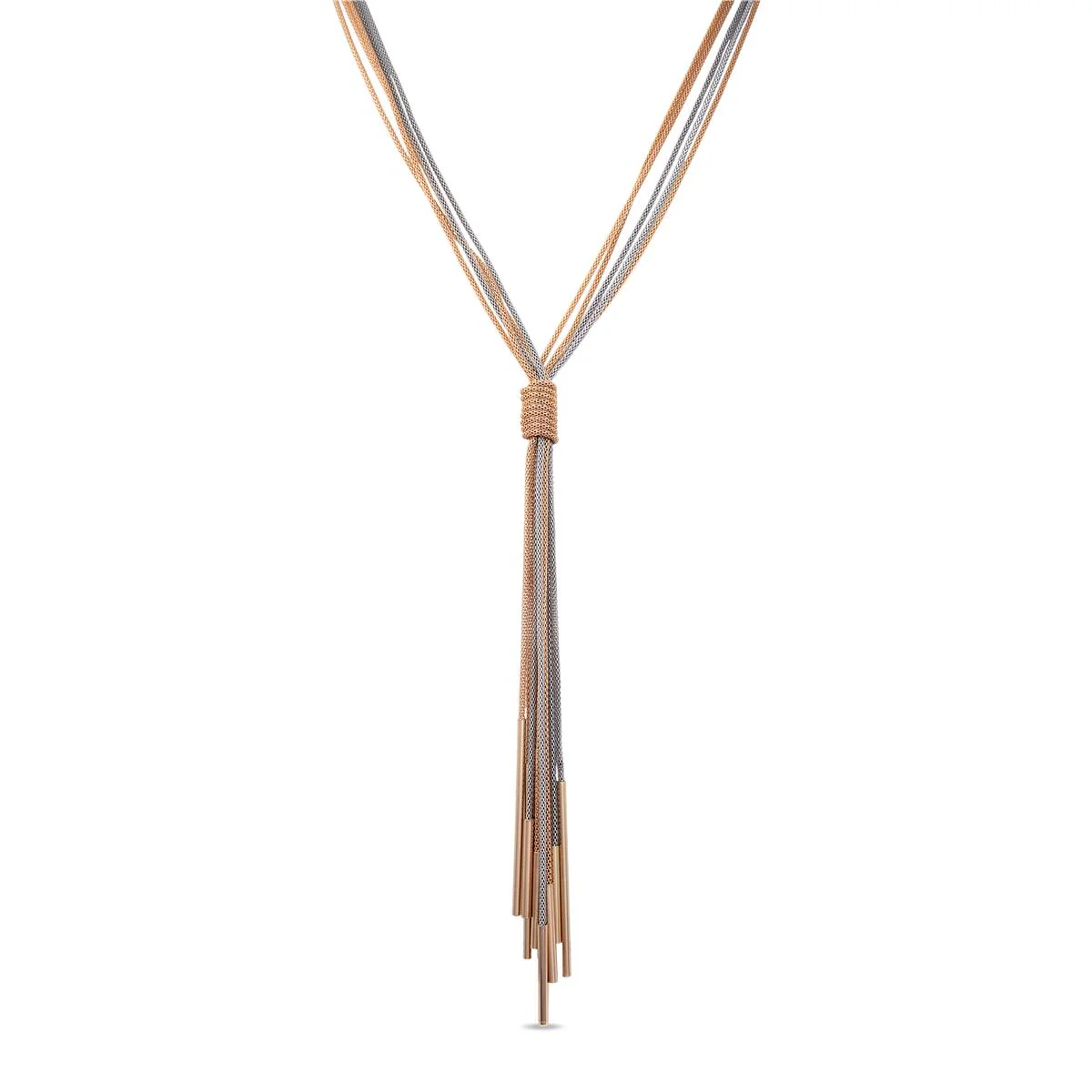 Collar Thet acabado en Oro Amarillo De 18 Quilates - Thet MULTICOLOR