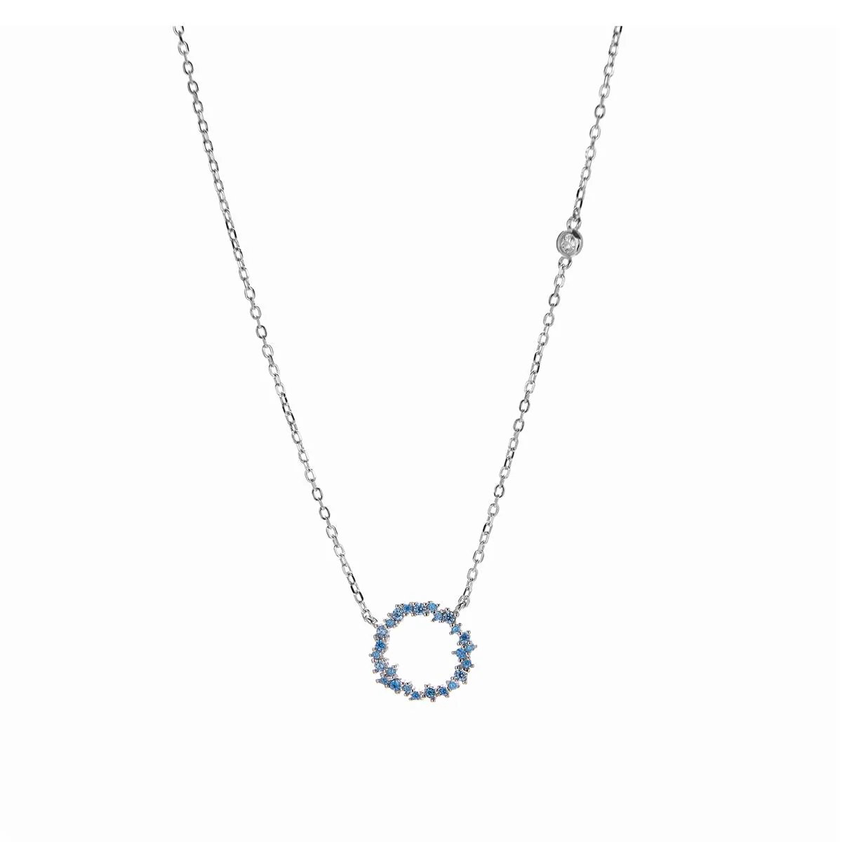 Collar Thilak Plata De Ley 925 - Thilak AZUL