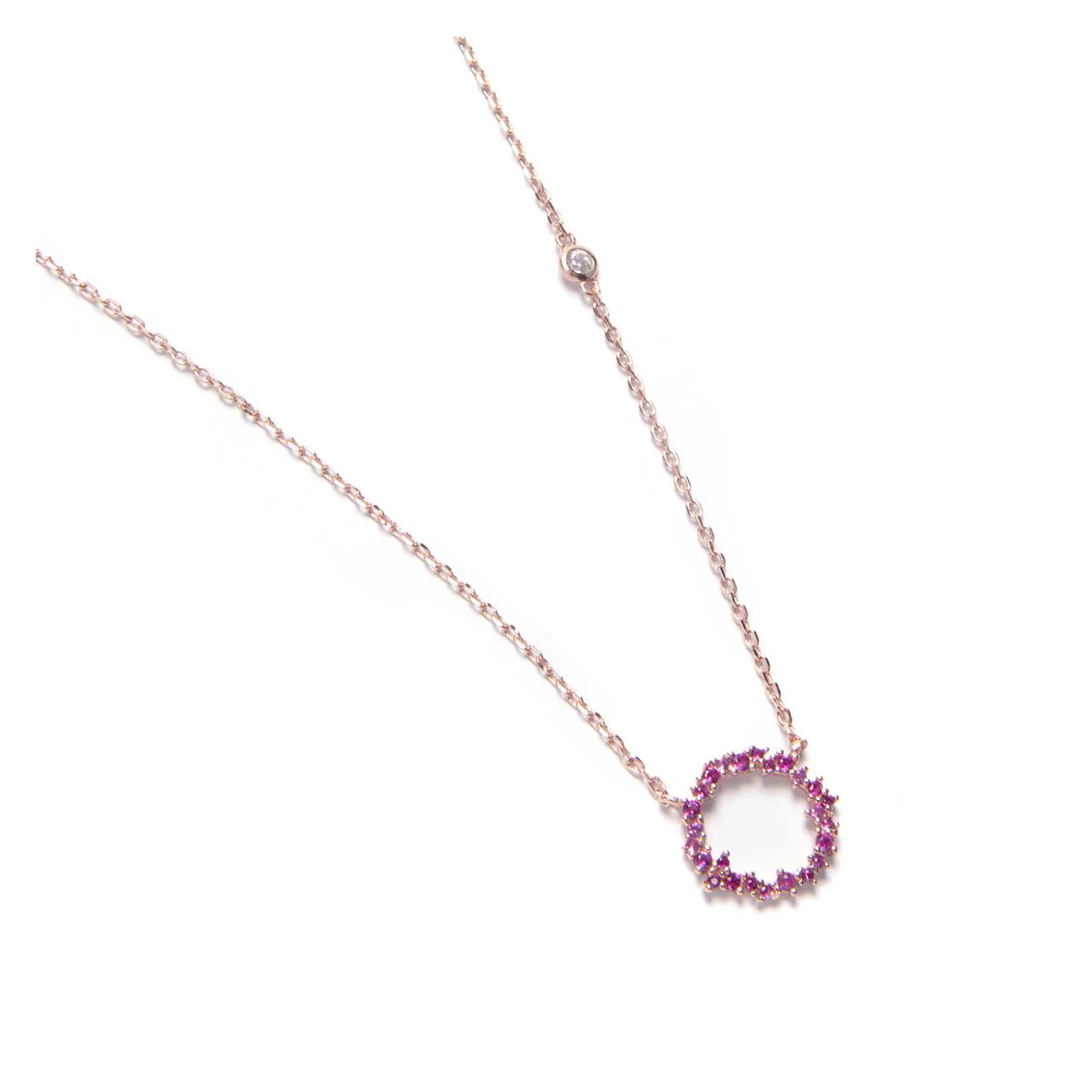 Collar Thilak Plata De Ley 925 - Thilak ROJO - Image 3