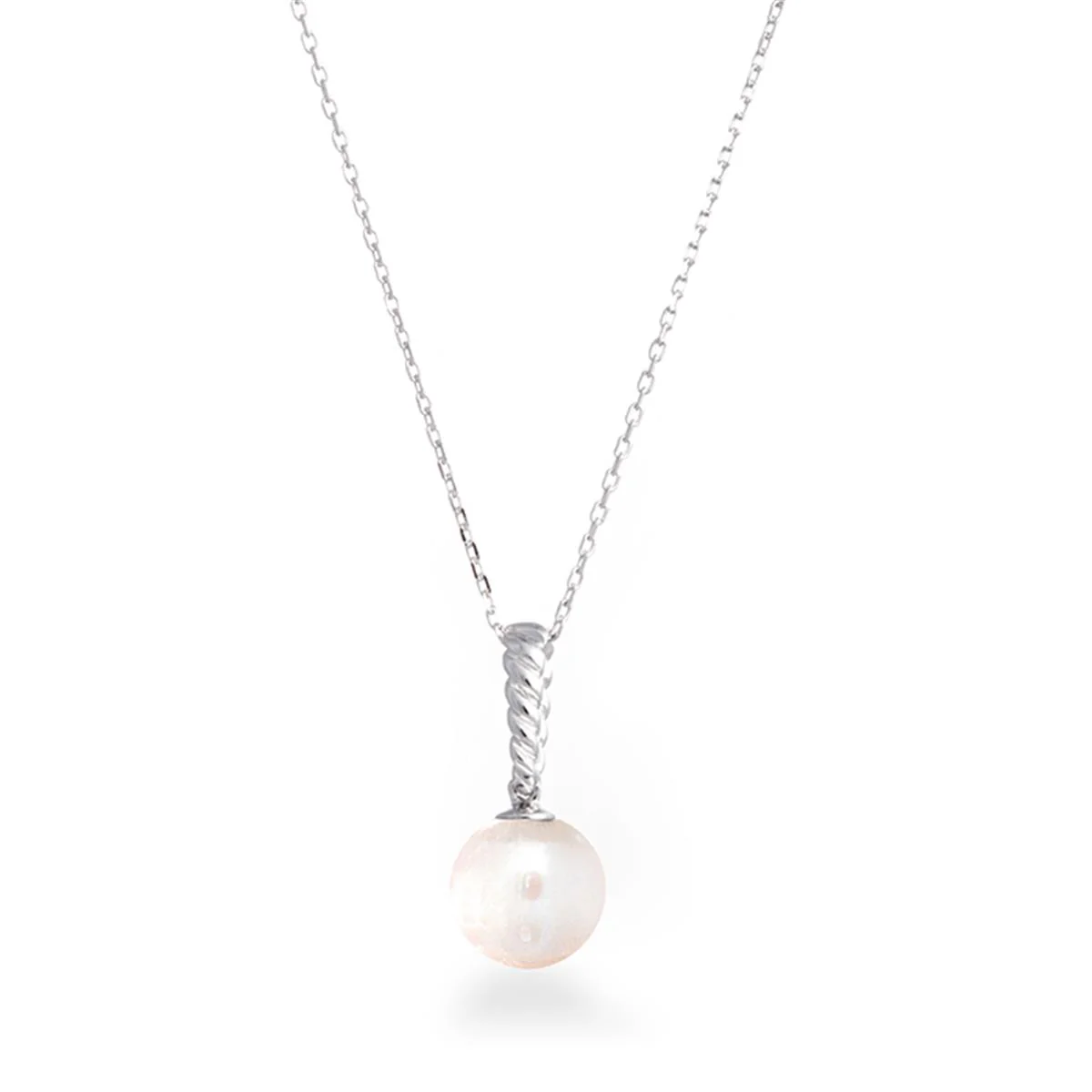 Collar Thira Plata De Ley 925 - Thira BLANCO