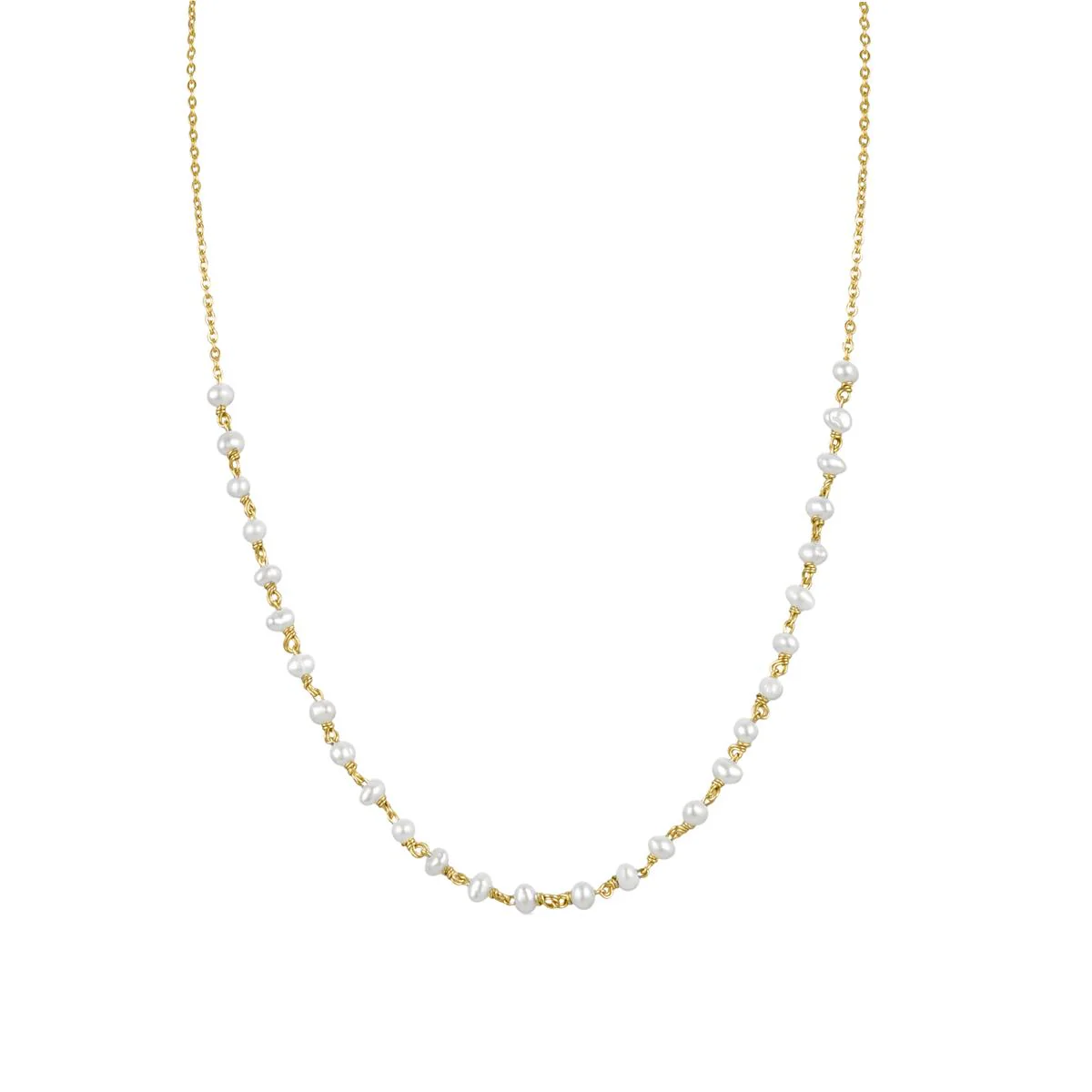 Collar Thuba Plata De Ley 925 - Thuba BLANCO