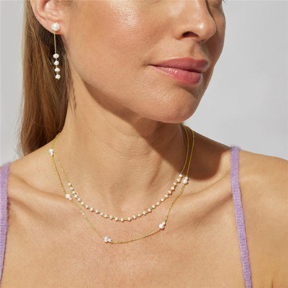 Collar Thuba Plata De Ley 925 - Thuba BLANCO - Image 3