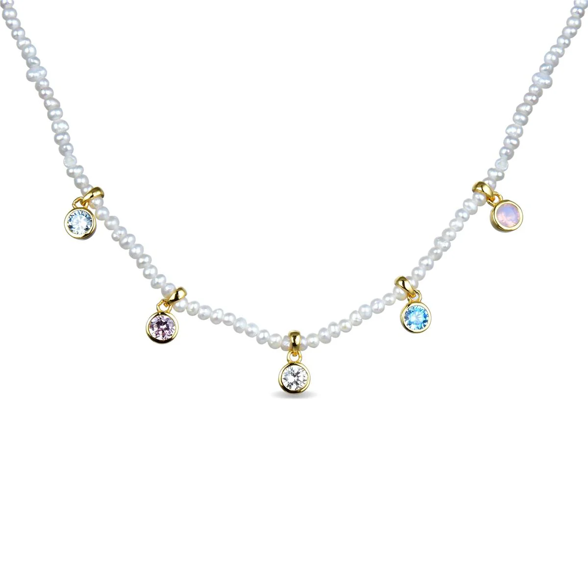 Collar Tibar Plata De Ley 925 - Tibar BLANCO