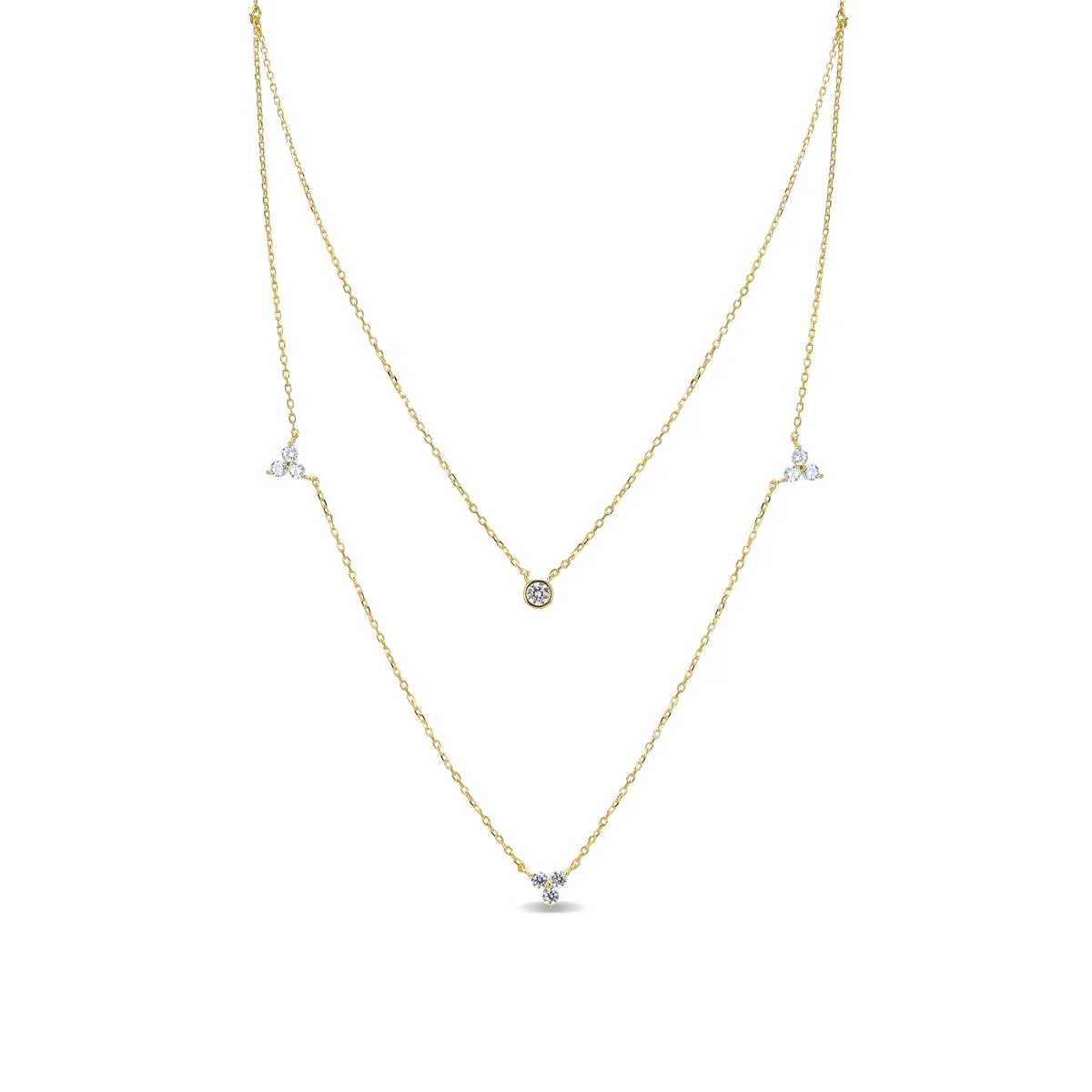 Collar Tilen Plata De Ley 925 - Tilen BLANCO