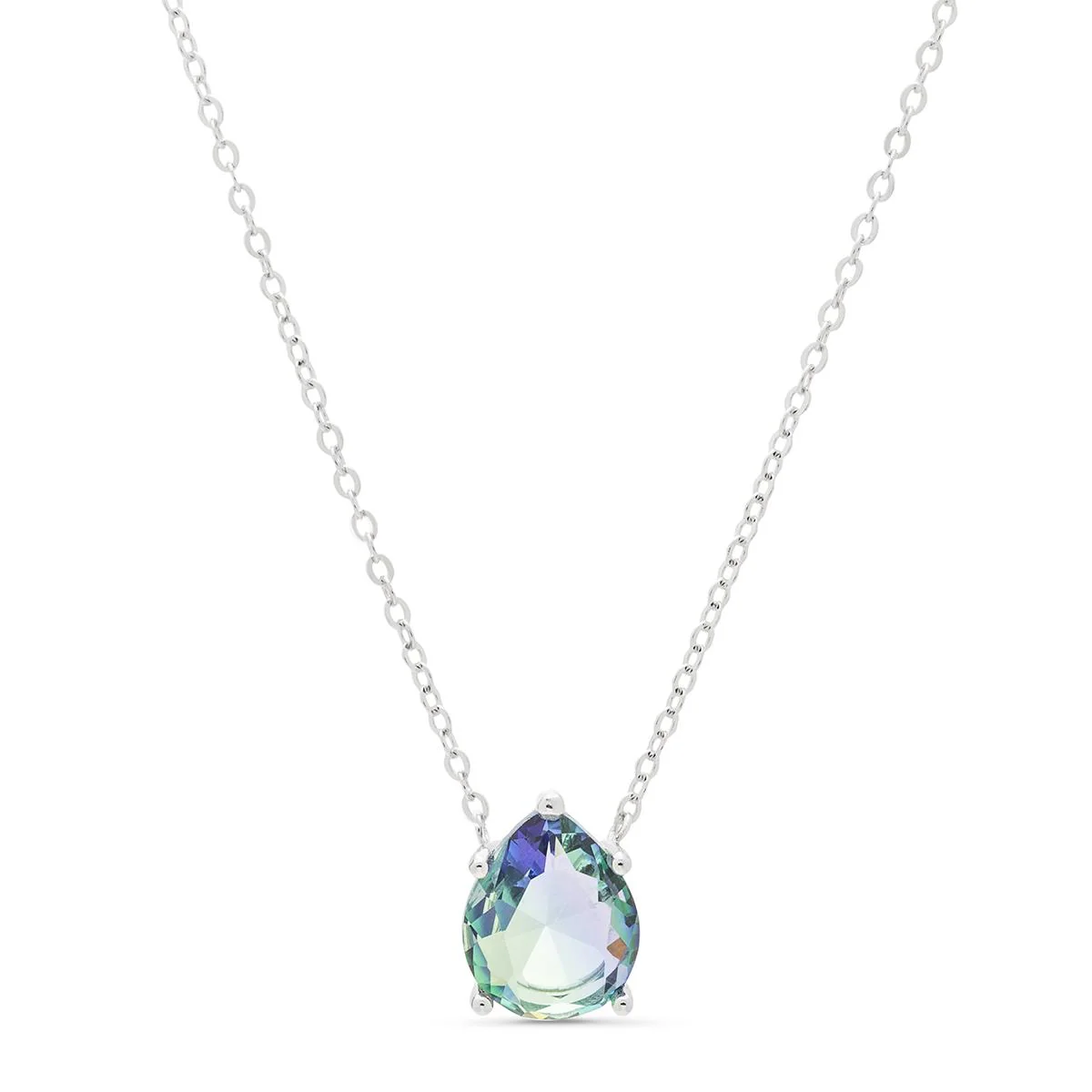 COLLAR TORED PLATA - Tored MORADO