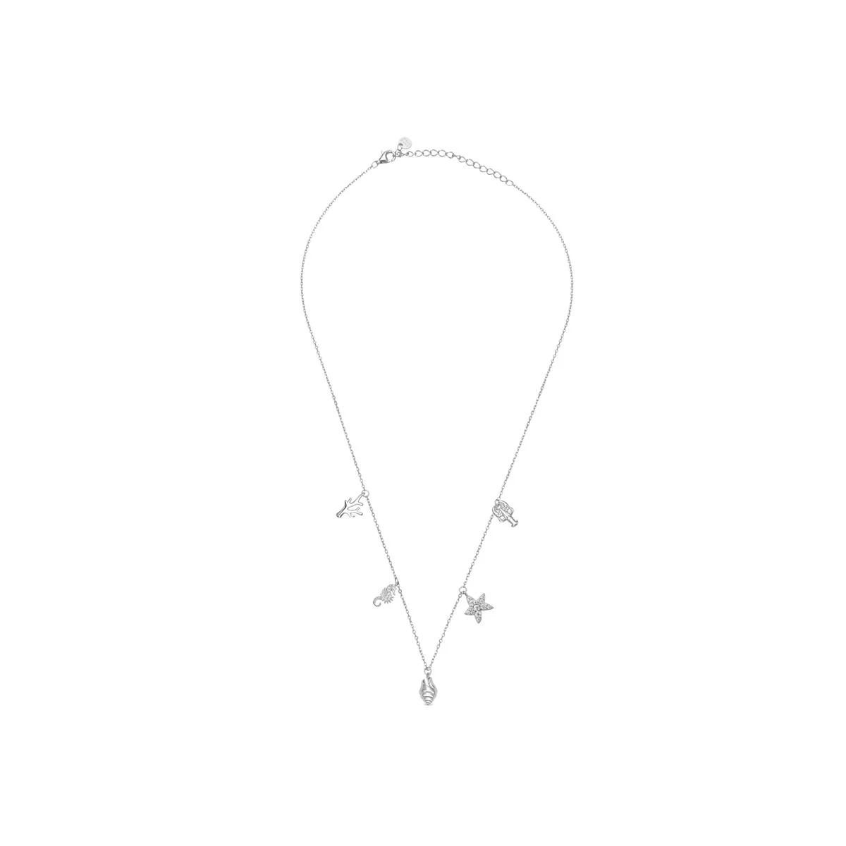 Collar Turko Plata De Ley 925 - Turko BLANCO - Image 2