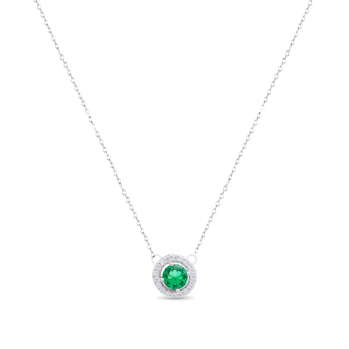 Collar Tysga Plata De Ley 925 - Tysga VERDE