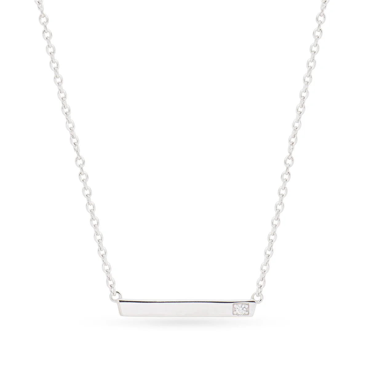 Collar Tysulee Plata De Ley 925 - Tysulee BLANCO