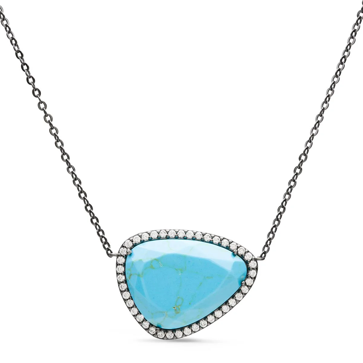 Collar Ucella Plata De Ley 925 - Ucella AZUL