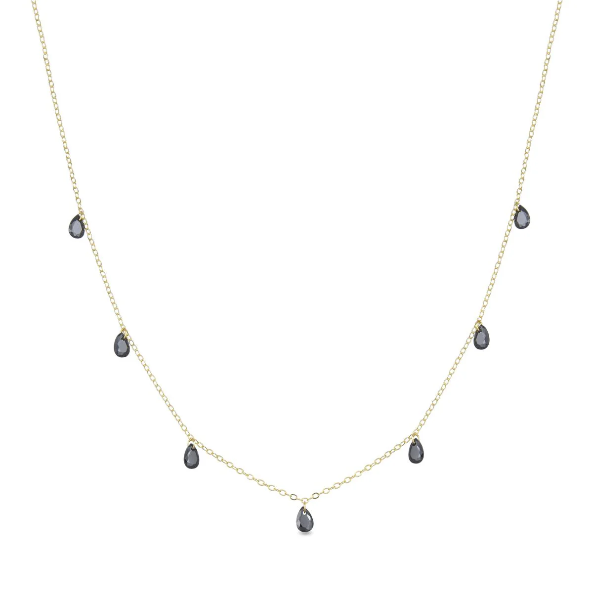 Collar Ulkon Plata De Ley 925 - Ulkon NEGRO