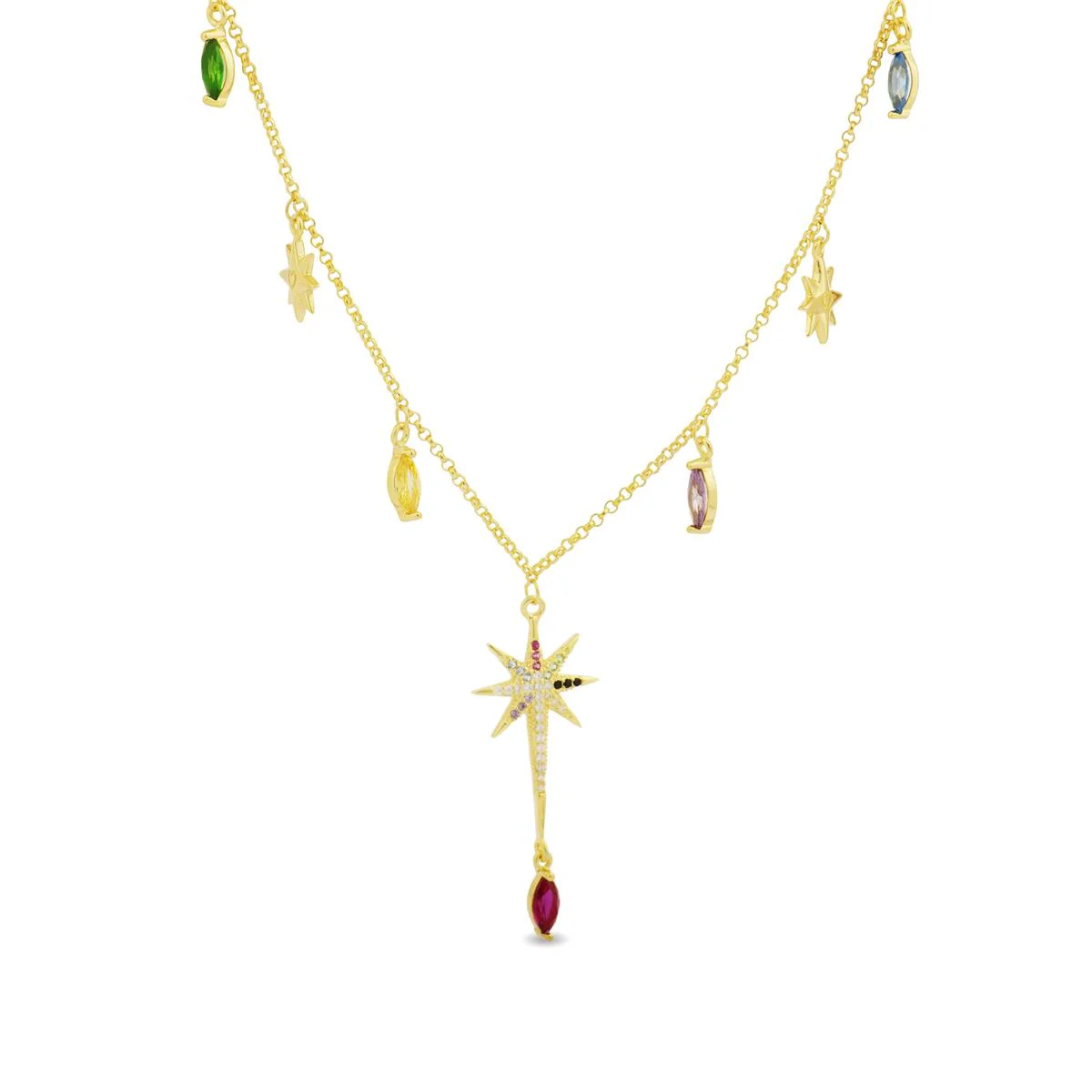 Collar Urkai Plata De Ley 925 - Urkai MULTICOLOR