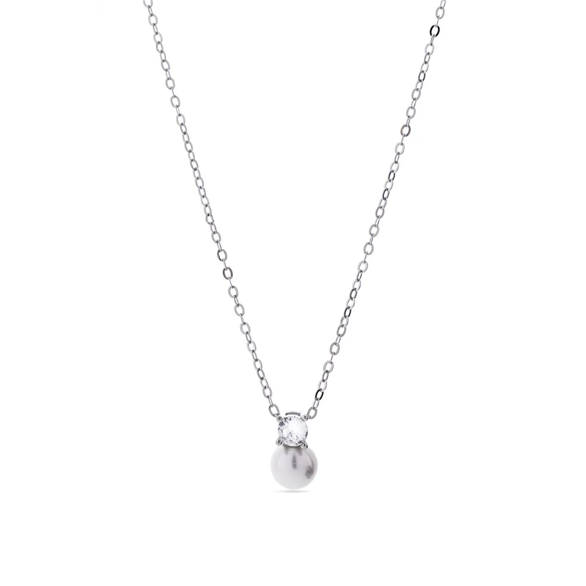 Collar Utzol Plata de Ley 925 - Utzol BLANCO