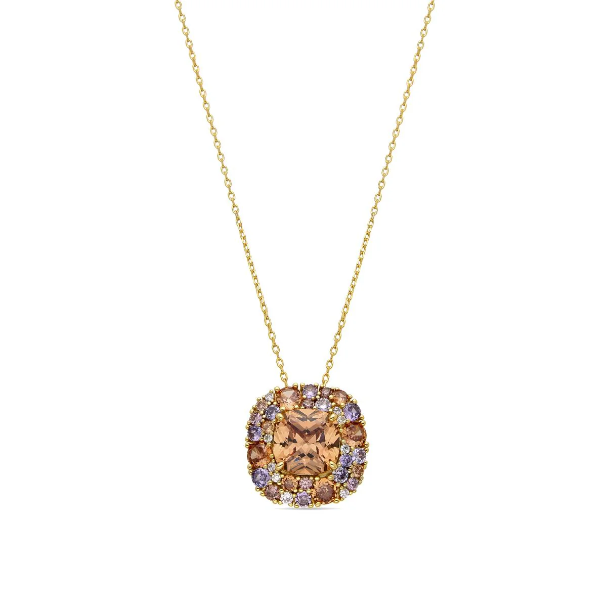 Collar Uxre Plata de Ley 925 - Uxre MULTICOLOR