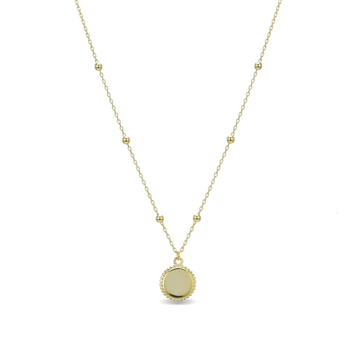 Collar Vatla Plata De Ley 925 - Vatla AMARILLO
