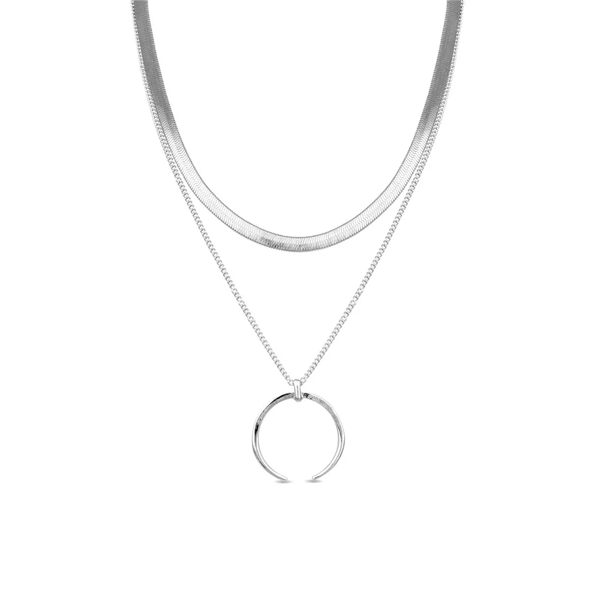 Collar Viakhi acabado en Rodio - Viakhi GRIS