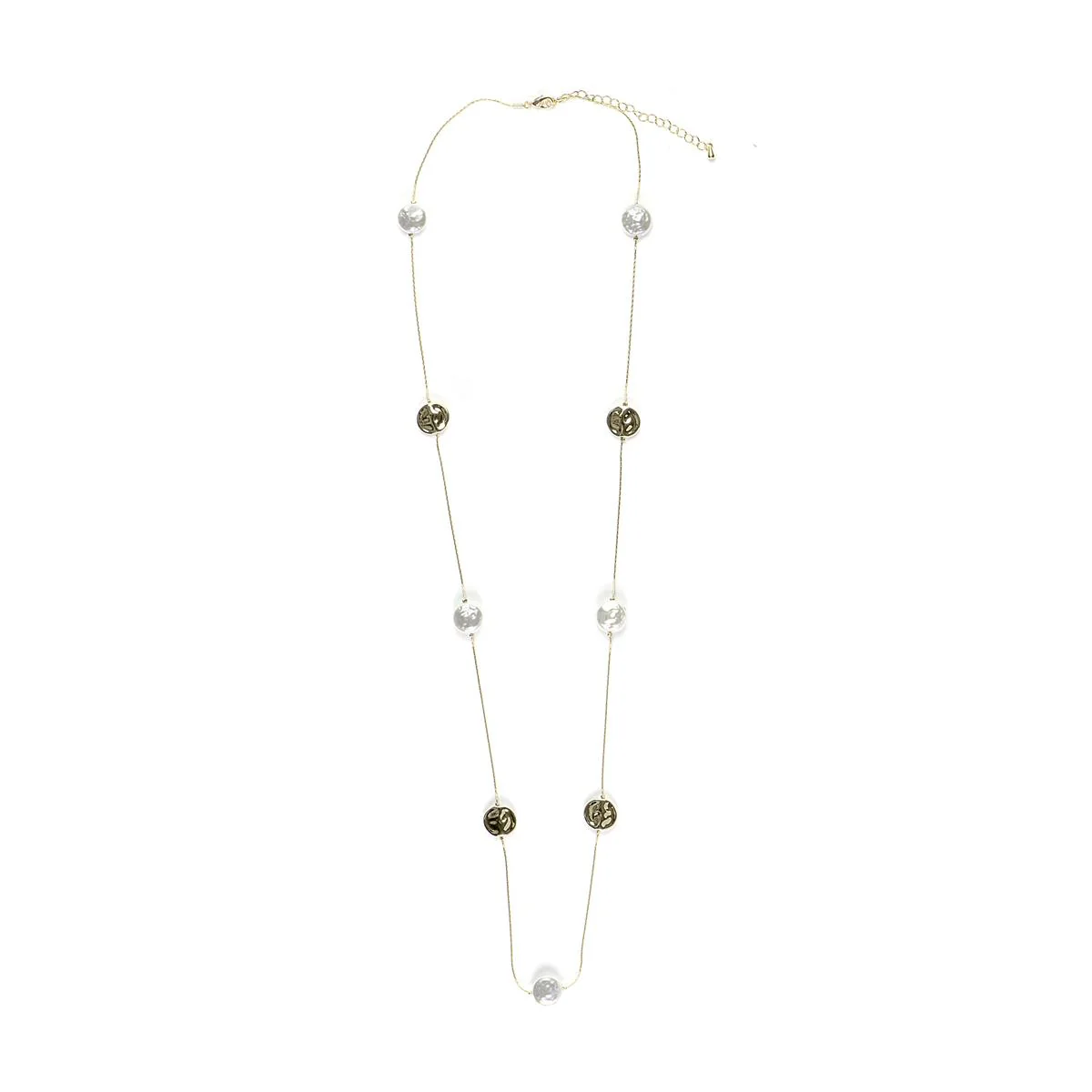 Collar Vidthas acabado en Oro Amarillo de 18 Kts - Vidthas BLANCO - Image 2