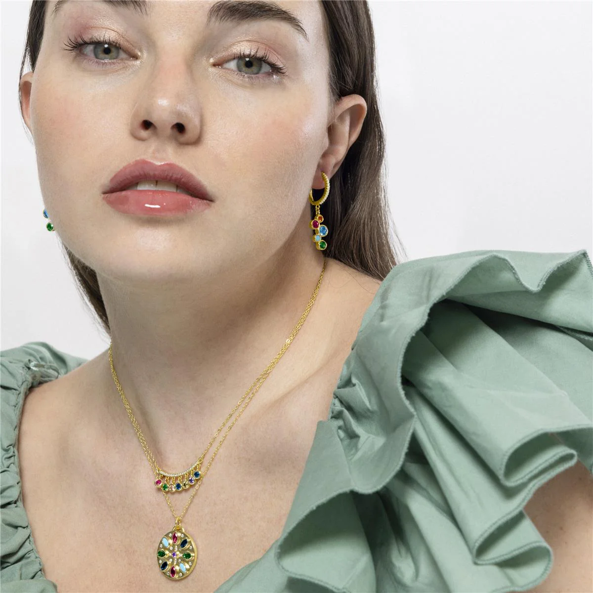 Collar Vithea Plata de Ley 925 - Vithea MULTICOLOR - Image 2