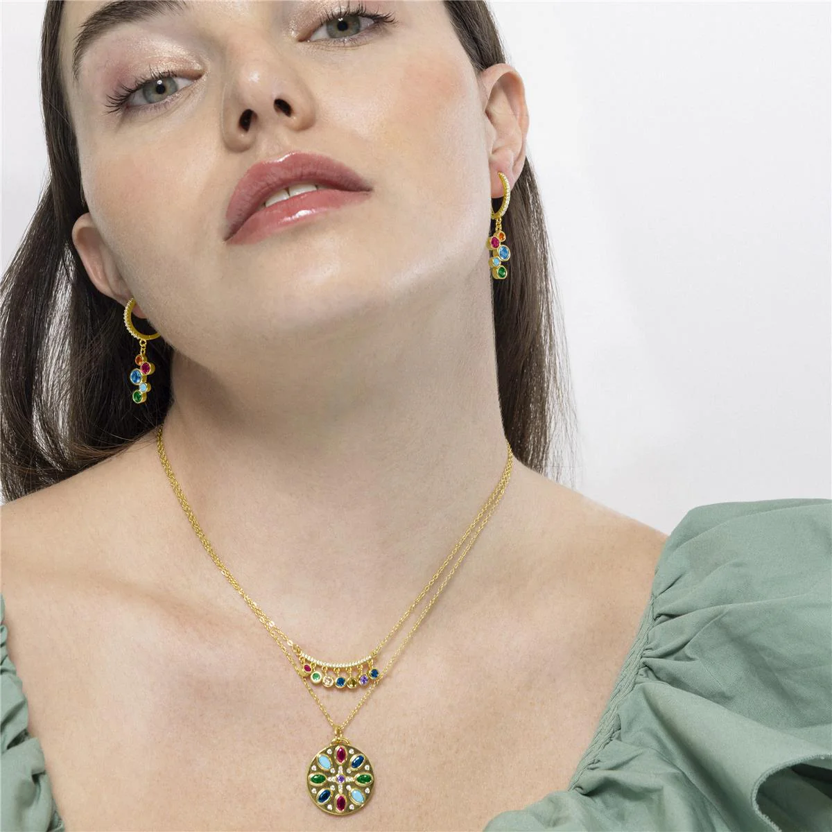 Collar Vithea Plata de Ley 925 - Vithea MULTICOLOR - Image 3