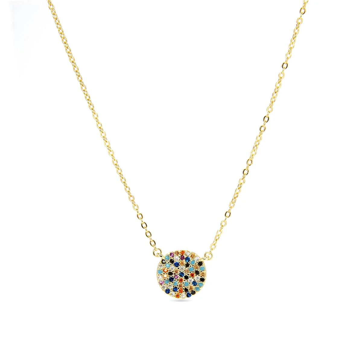Collar Waruing Plata De Ley 925 - Waruing MULTICOLOR