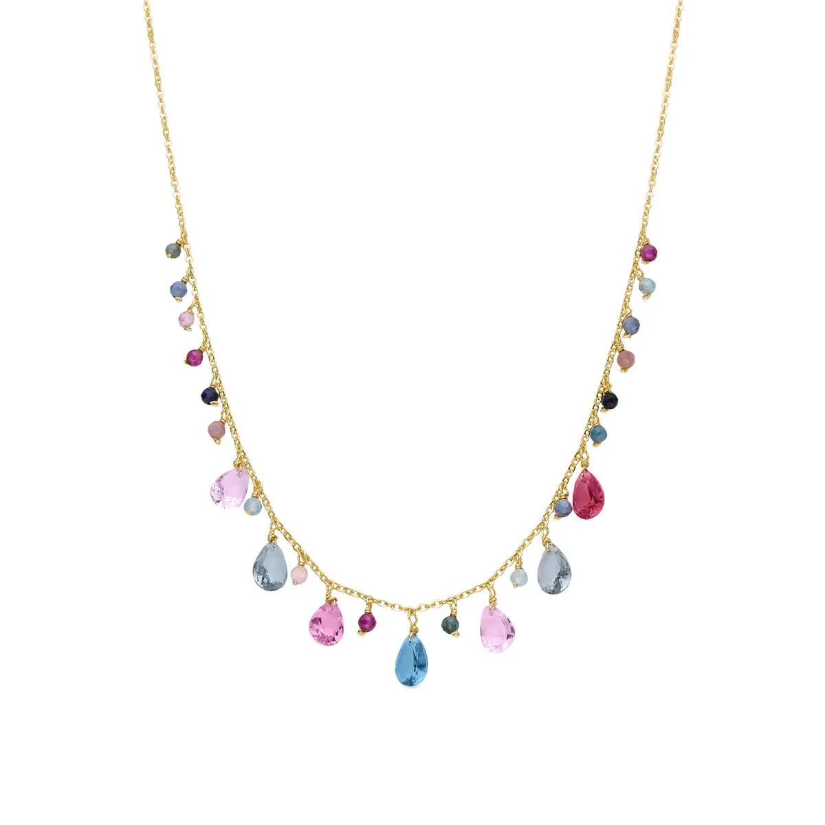Collar Warura Plata De Ley 925 - Warura MULTICOLOR