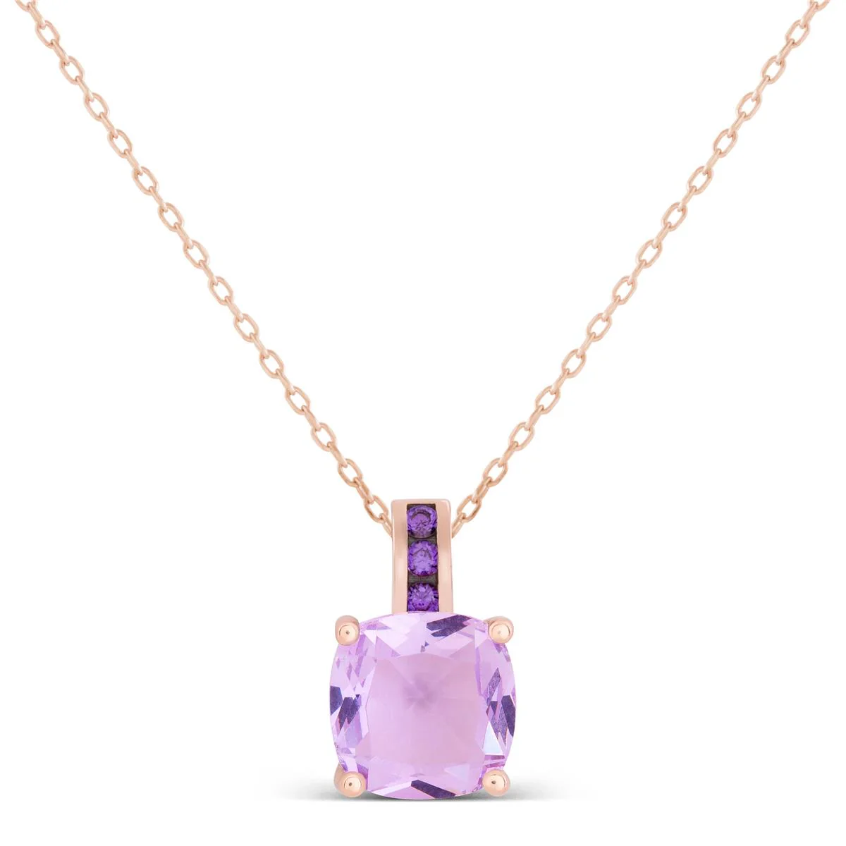Collar Xephass Plata De Ley 925 - Xephass MORADO