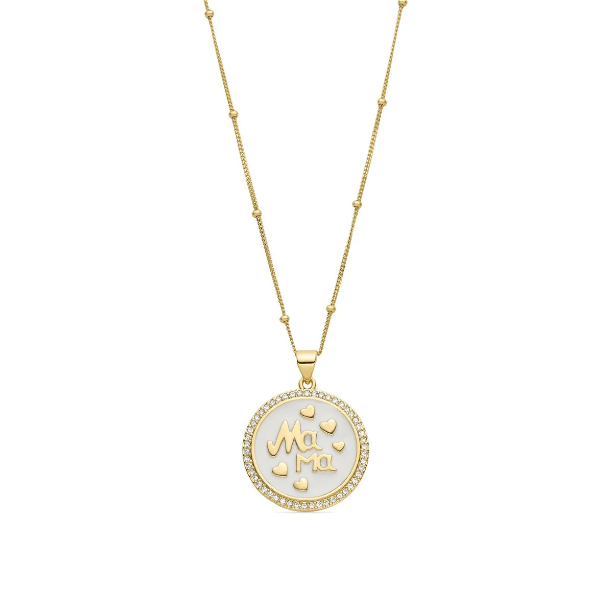 Collar Yara Plata De Ley 925 - Yara BLANCO