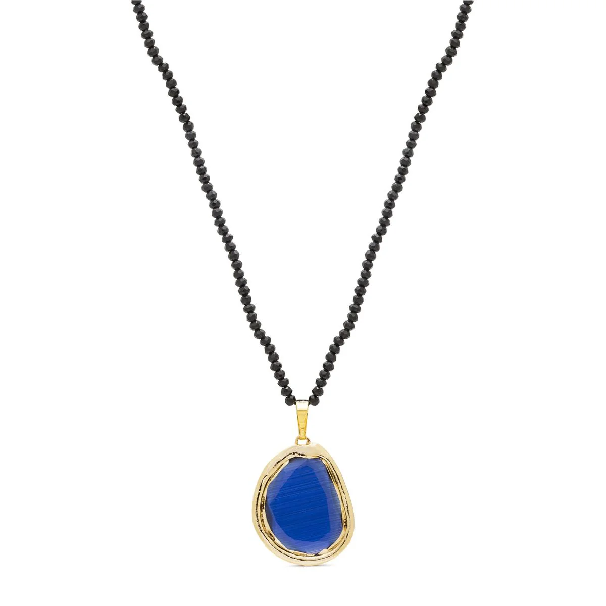 Collar Zaegel acabado en Oro Amarillo de 18 Kts - Zaegel AZUL