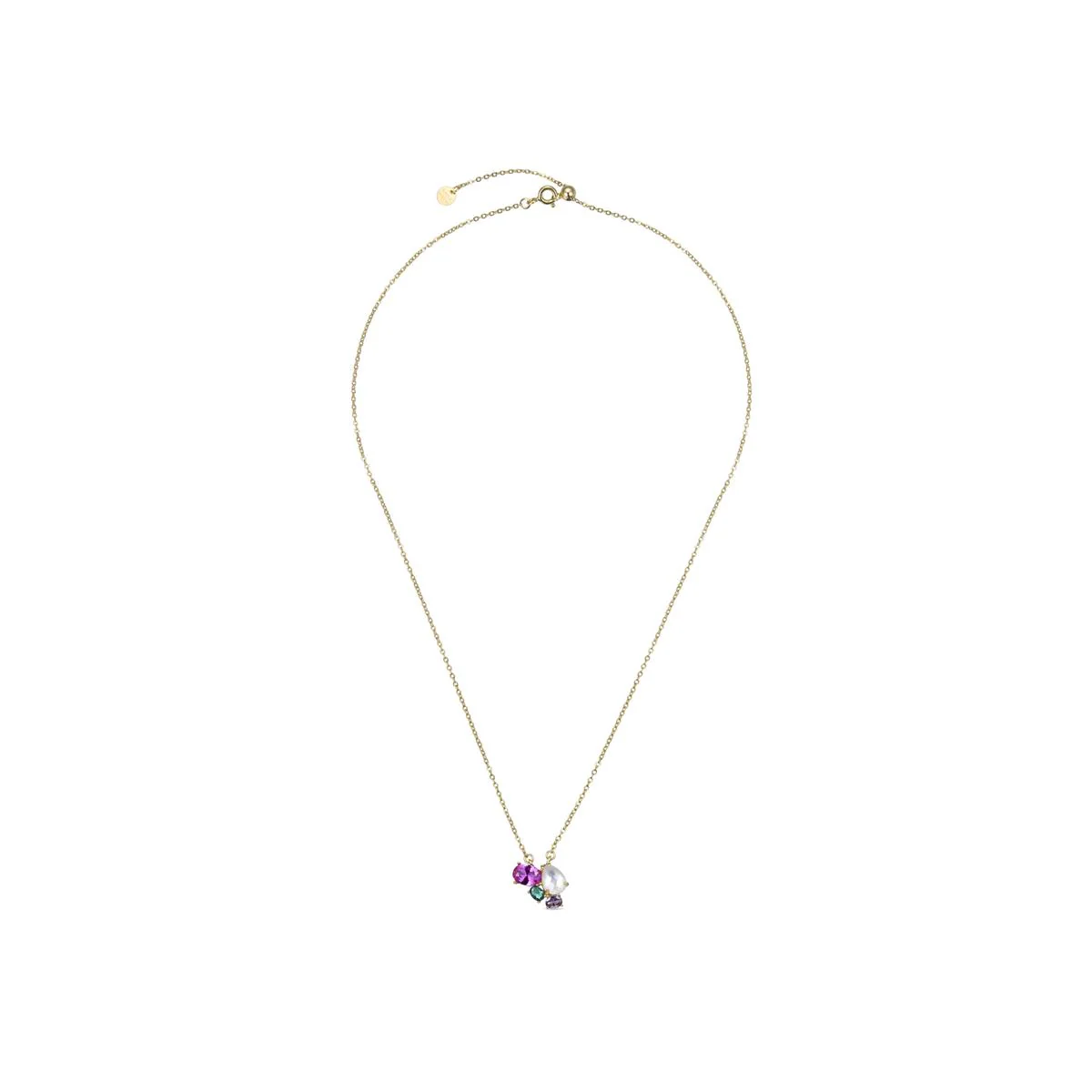 Collar Zafi Plata De Ley 925 - Zafi MULTICOLOR - Image 2