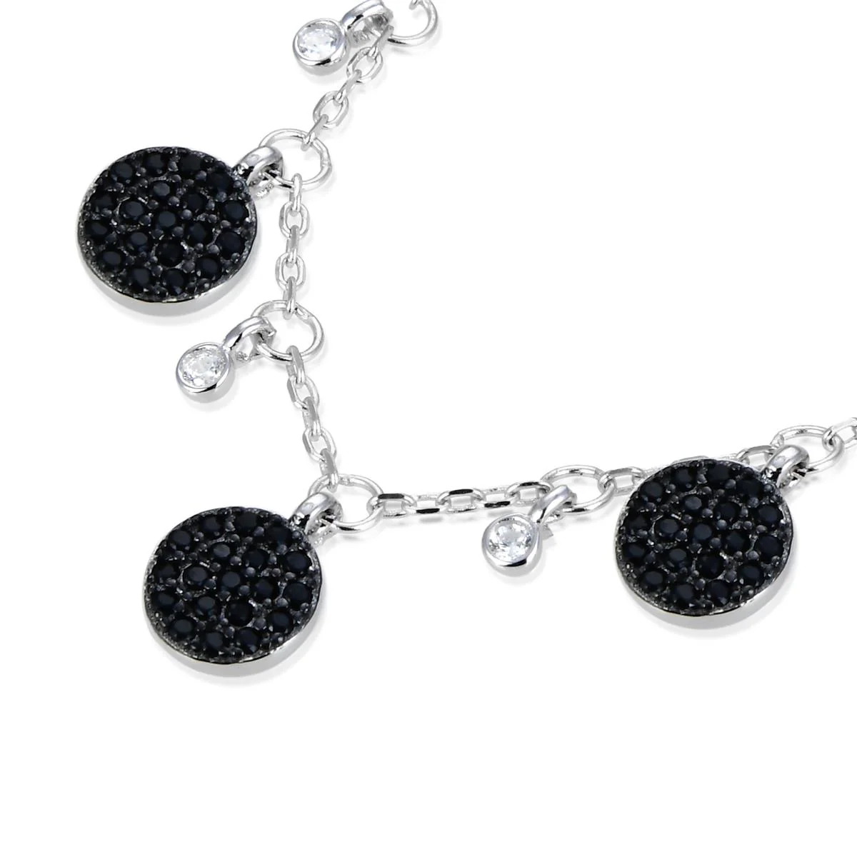 Collar Zaraya Plata De Ley 925 - Zaraya NEGRO - Image 3
