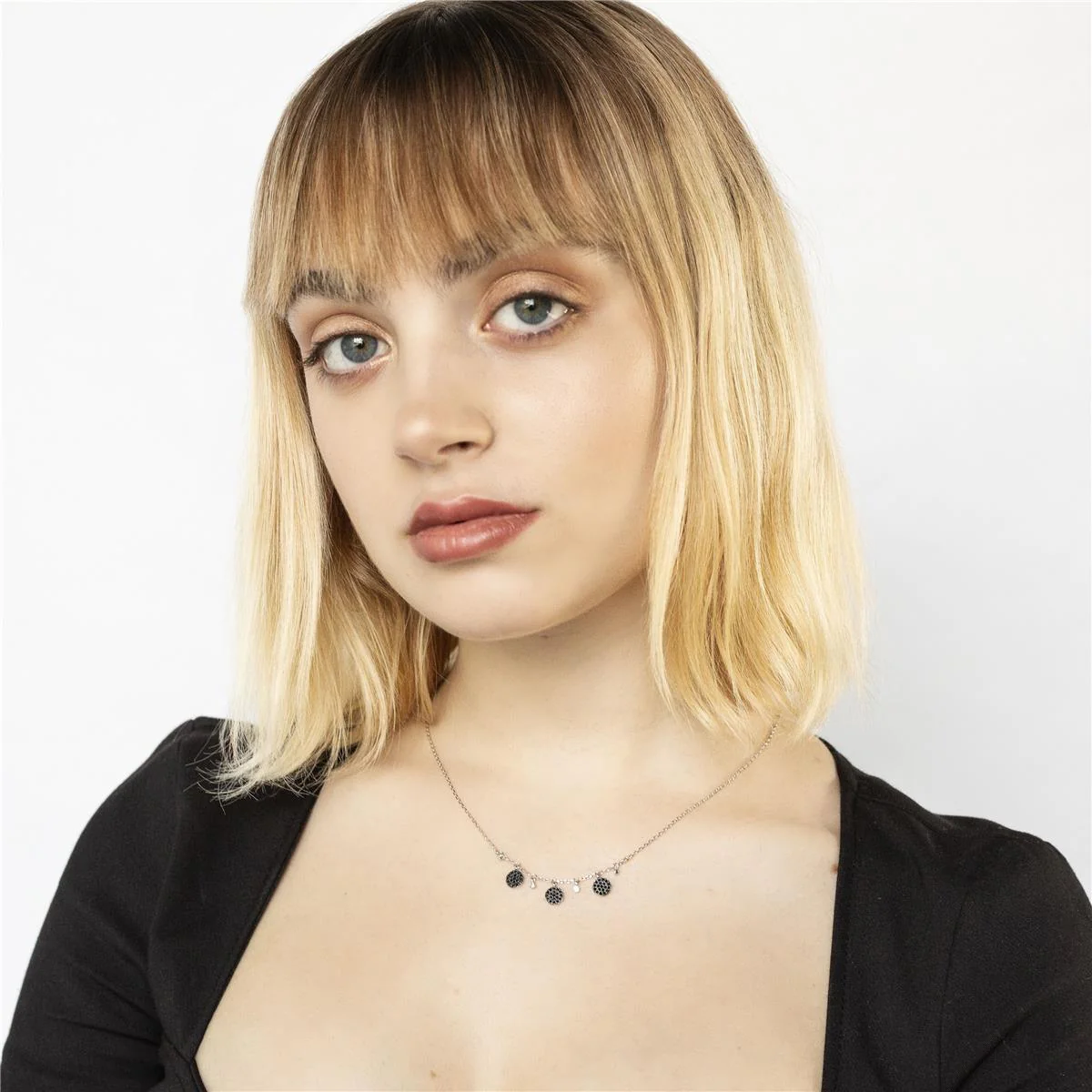 Collar Zaraya Plata De Ley 925 - Zaraya NEGRO - Image 5